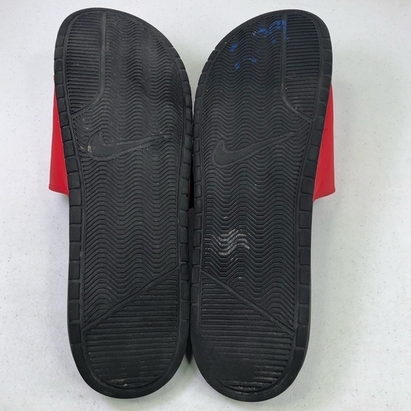 Nike Benassi Just Do It Red Black Slides main image 6